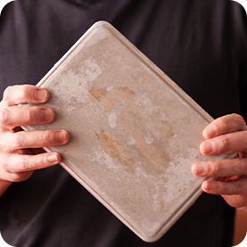 フリ弁当を持つ手